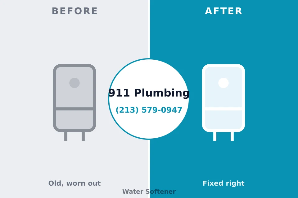 Before and after: plumbing repair Wild Peach Village, TX